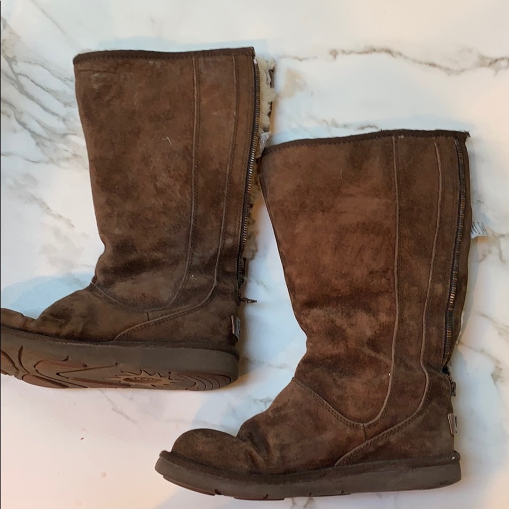 Ugg zip up boots